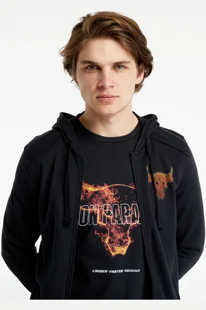 Under Armour Sweatshirt Project Rock Terry FZ Hoodie / Rogue Orange M