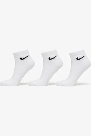 Nike Everyday Cush Ankle Socks 3-Pack / Black L