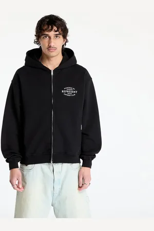 Represent Sweatshirt Owners Club Stamp Zip Up Hoodie L