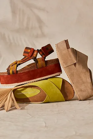 Intentionally blank Limelight Flatform Sandals par en , pour femme taille: EU 40 chez Free People