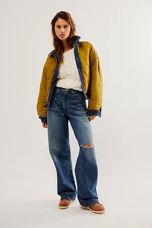 Denimist Teri Wide-Leg Jeans en , pour femme taille: 29 chez Free People