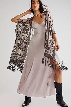 Free People Nightbird Burnout Duster par en , pour femme