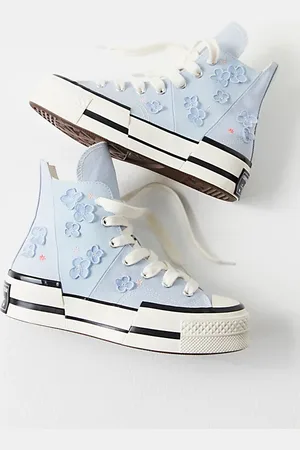 Converse plateforme fleur hot sale