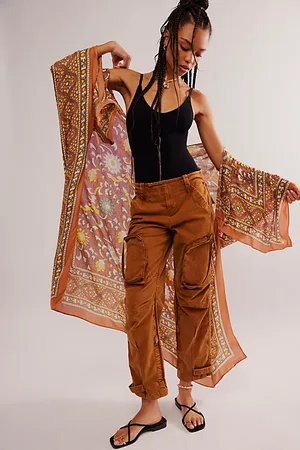 Free People Magic Dance Border Print Duster par en , pour femme