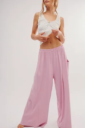 Free People Pantalon Large Downtime par en , pour femme chez Free People