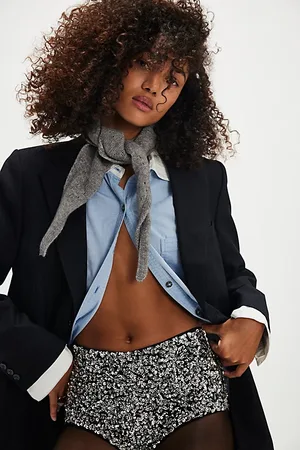 Retrofete Short chaud en cristal Braelynn en , pour femme chez Free People