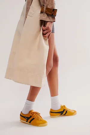 Gola Baskets en Cuir Race en , pour femme taille: US 8.5 chez Free People