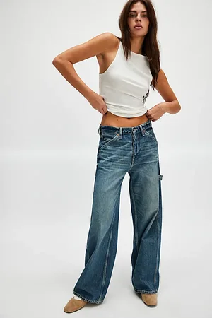 RE/DONE Jeans Peintre en , pour femme taille: 28 chez Free People
