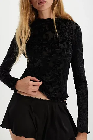 Free People Haut Superposé Late Night par en , pour femme taille: XS