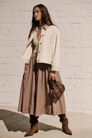 free-est Jupe midi Lowen par en , pour femme chez Free People