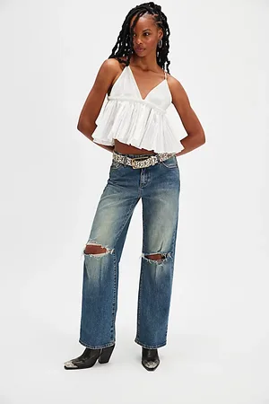 Rollas Heidi Low-Rise Jeans en , pour femme taille: 31 chez Free People