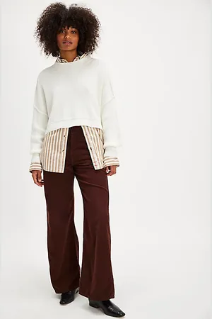 RE/DONE Pantalons en velours côtelé en , pour femme taille: 26 chez Free People