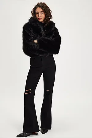 NSF Jeans Bootcut Taille Haute Mission en , pour femme taille: 28 chez Free People