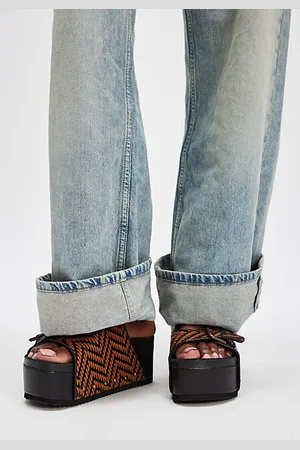 Intentionally blank Rule Breaker Flatform Sandals par en , pour femme taille: EU 37 chez Free People