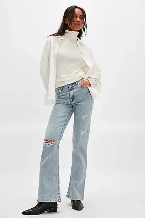 NSF Jeans Bootcut Taille Haute Mission en , pour femme taille: 27 chez Free People