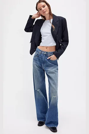 Denimist Teri Wide-Leg Jeans en , pour femme taille: 27 chez Free People