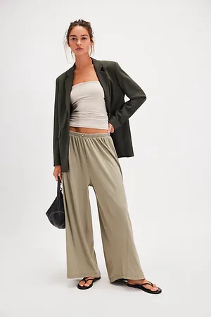 Free People Pantalon Large Downtime par en , pour femme chez Free People