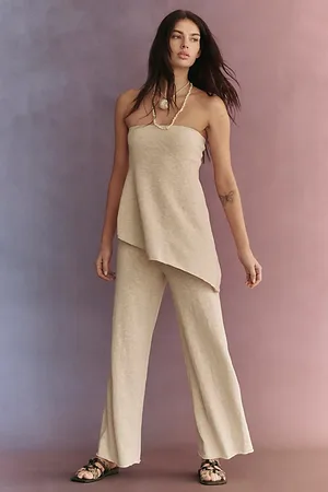 free-est Krista Cotton-Linen Sweater Set par en , pour femme taille: XS chez Free People
