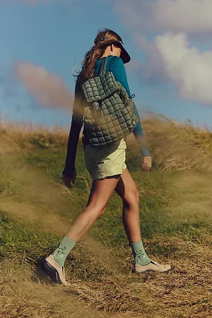 FP Movement Quilted Hiker Pack par en Teal, pour femme chez Free People