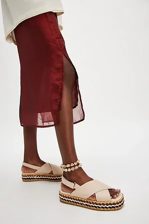 Paloma Barceló Ophelie Woven Sandals par en , pour femme taille: EU 37 chez Free People