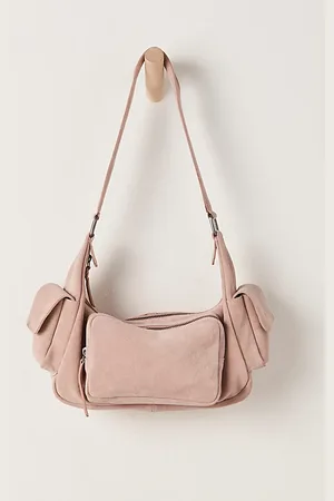 Free People Siren Suede Shoulder Bag par en , pour femme chez Free People