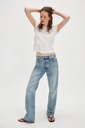 Frame The Vertical Jeans en , pour femme taille: 27 chez Free People