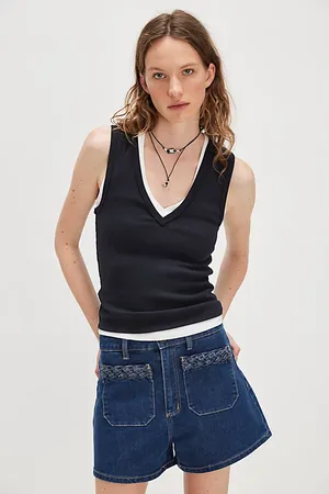 Rollas Mirage Shorts en , pour femme taille: 30 chez Free People