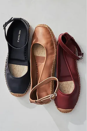 Free People Ballerines Espadrilles Mason par en , pour femme taille: EU 37 chez Free People