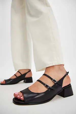 Free People Just Peachy Slingback Heels par en , pour femme taille: EU 39