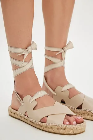 Paloma Barceló Adaya Wrap Espadrille Sandals par en , pour femme taille: EU 37 chez Free People