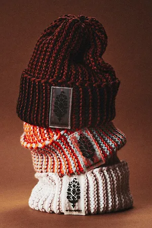 Free People Bonnet en Maille Après-Ski par en , pour femme