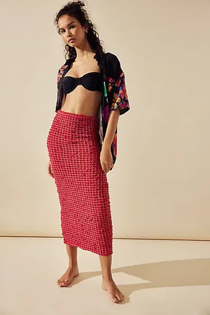 free-est Midi convertible smockée remarquable par en , pour femme chez Free People