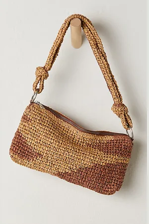 Free People Santorini Straw Shoulder Bag par en , pour femme chez Free People