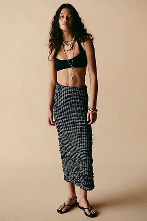 free-est Midi convertible smockée remarquable par en , pour femme chez Free People