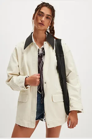 Apparis Clive Canvas Workware Jacket en , pour femme chez Free People
