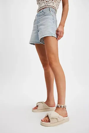 INUIKII Sandales Nouées en Lin Jordy par en , pour femme taille: EU 40 chez Free People