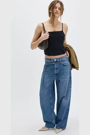 AGOLDE Jeans Emmi en , pour femme taille: 30 chez Free People