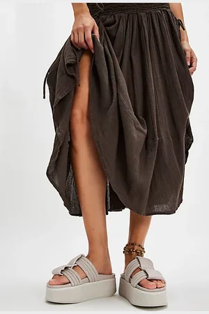 INUIKII Amber Cord Flatform Sandals par en , pour femme taille: EU 39 chez Free People
