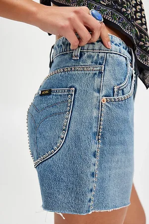Rollas Short Clouté Mirage ACDC de en , pour femme taille: 26 chez Free People