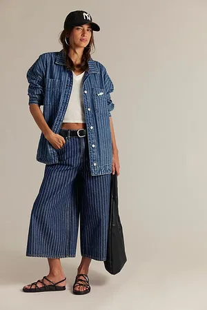 We The Free Culottes Taille Haute, pour femme taille: 24 chez Free People