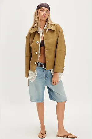 Apparis Veste en cuir sans Indo en , pour femme chez Free People