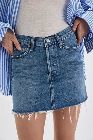 AGOLDE Mini taille en V par en , pour femme taille: 28 chez Free People