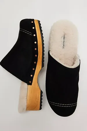 Free People Mules Sabots Douillettes Chêne par en , pour femme taille: US 10 chez Free People