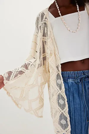 Free People Superposition au Crochet Off The Coast par en , pour femme