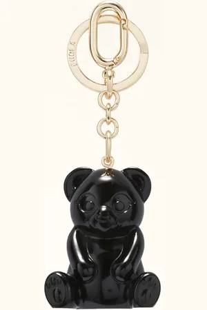 Furla Allegra Porte-clés Nero Plexiglas Brillant Femme