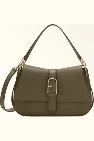 Furla Flow Sac À Main Sage Cuir De Veau Claris Lux Femme
