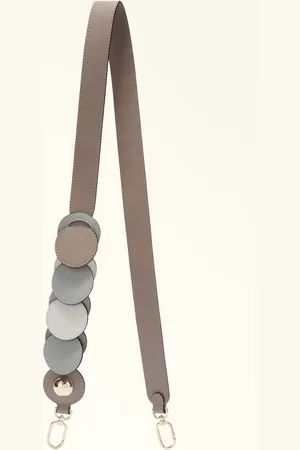Furla Sfera Bandoulière Épaule Toni Mauve Cuir De Veau Souple Color-block Roma Femme