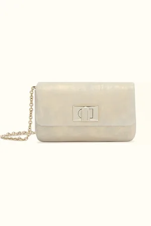 Furla 1927 Mini Sac Color Gold Cuir De Veau Nappa Centauro Metal Femme