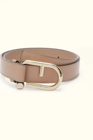 Furla Nuvola Ceinture Fixe Greige Cuir De Veau Claris Lux Femme