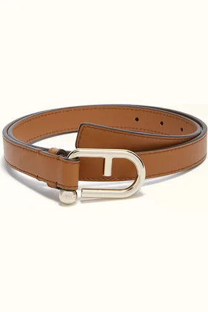 Furla Nuvola Ceinture Fixe Brandy Cuir De Veau Claris Lux Femme